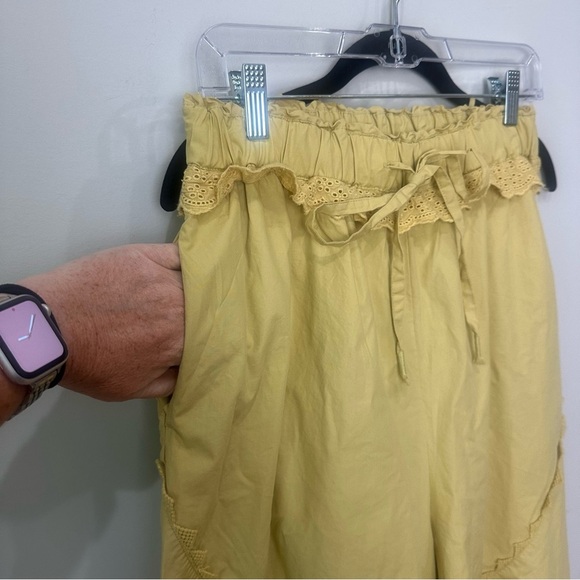 Free People Beach Life Matching Set Yellow Tank Pant - Picture 6 of 10